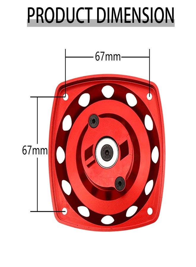 FLMLF Aluminum Red Roto Starter Kit Fit for 23CC-30CC Engine 1/5 HPI KM Rc Buggies Baja FG Rovan KM Baja GoPed FG Losi 5ive T RedCat - Image 2